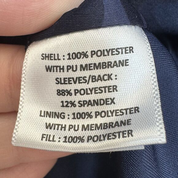 Peter Millar Crown Hyperlight Merge Hybrid Performance Jacket Large Blue Camo - Picture 9 of 10